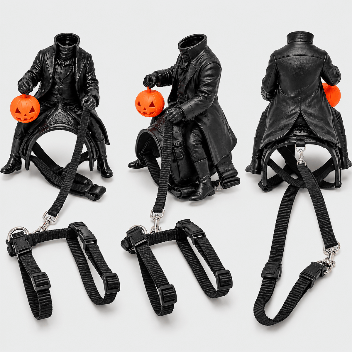 Halloween Headless Horseman Cat Costume