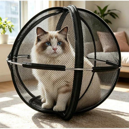Cat Safety Mesh Playpen Ball