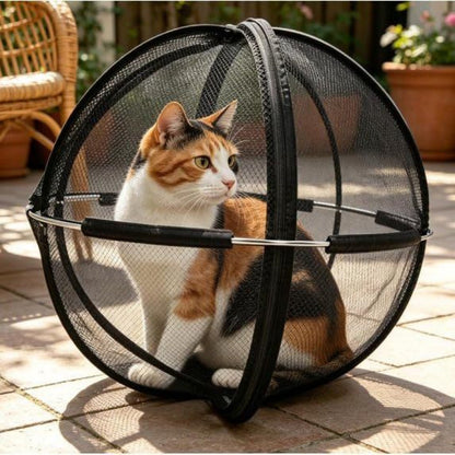 Cat Safety Mesh Playpen Ball