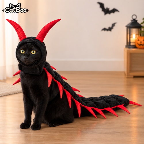 Disfraz Centípedo para Gatos Catboo™ | Peluche Suave y Ajuste Regulable