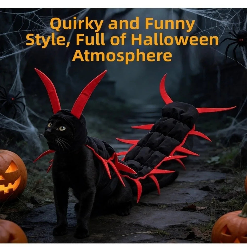 Catboo™ Cat Centipede Costume | Soft Plush & Adjustable Fit