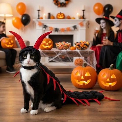 Catboo™ Cat Centipede Costume | Soft Plush & Adjustable Fit