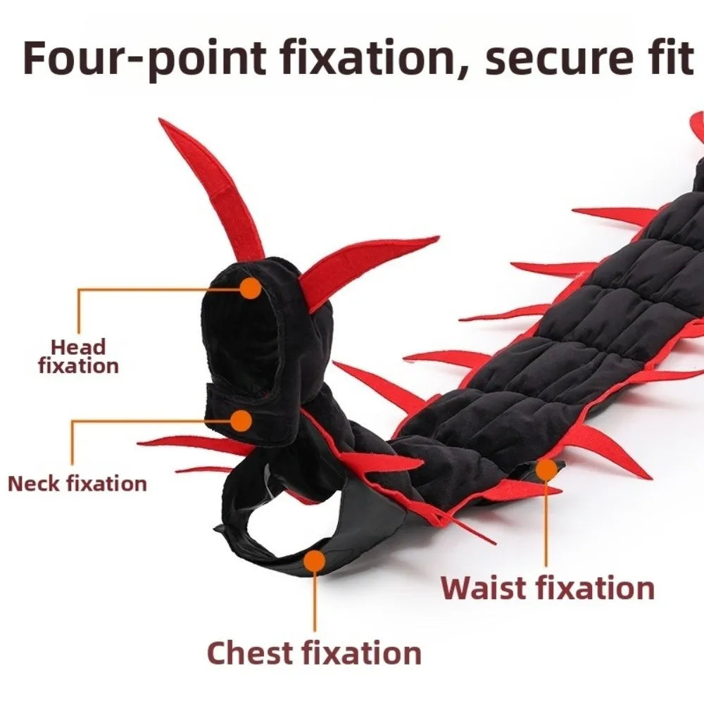 Catboo™ Cat Centipede Costume | Soft Plush & Adjustable Fit